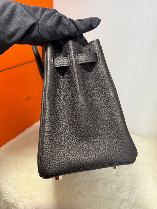 Hermes Birkin 25 in Black Togo Phw (Brand New)