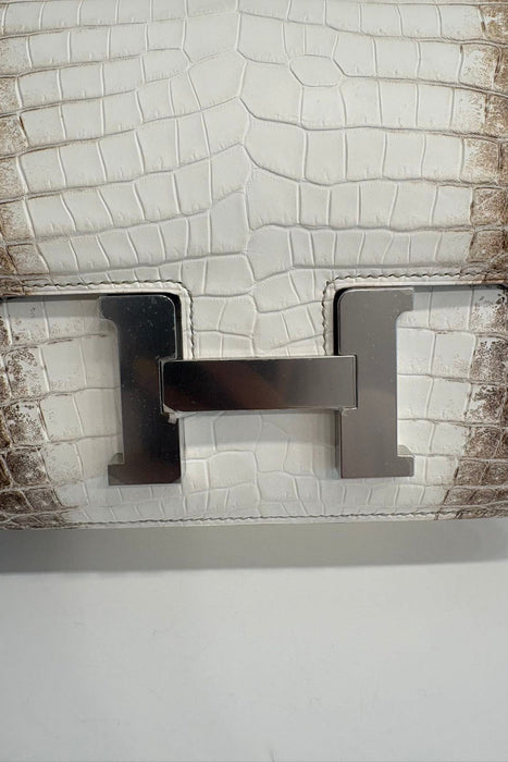 Hermes Constance 24-1 Himalaya Blanc Niloticus Phw (Brand New)