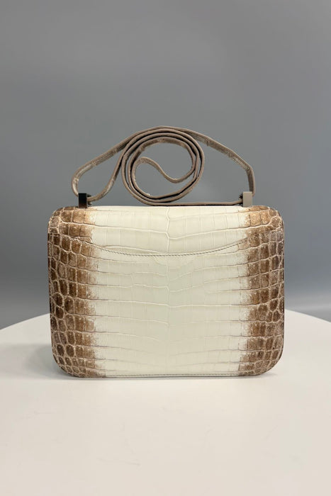 Hermes Constance 24-1 Himalaya Blanc Niloticus Phw (Brand New)