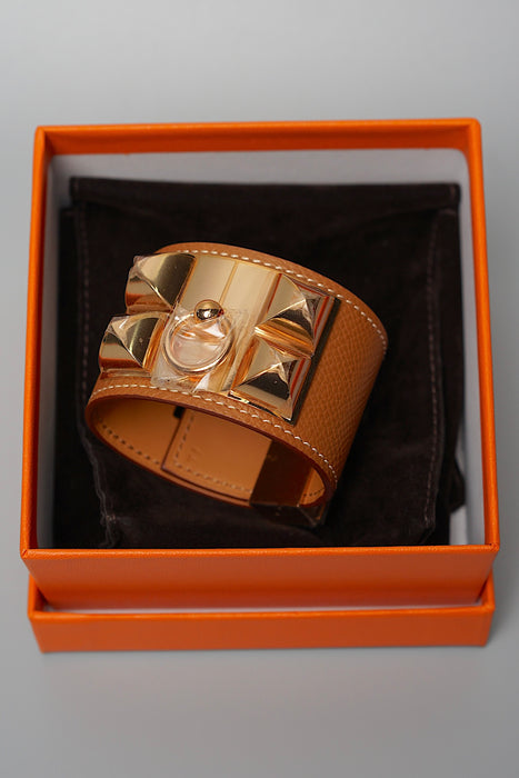 Hermes CDC Bracelet in Chai Rghw (Brand New)