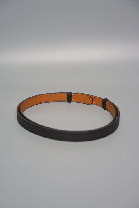 Hermes Kelly Belt in Noir Ghw (Brand New)