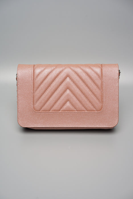 Chanel O Mini Bag in Pink (Wallet on chain)