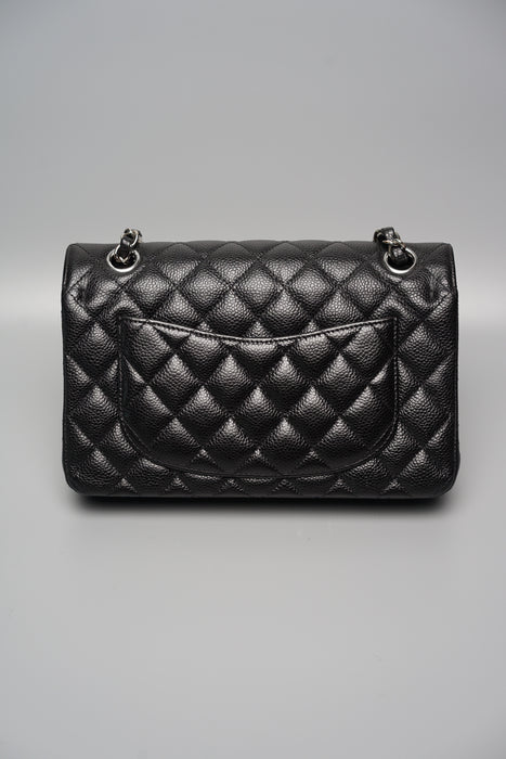 Chanel Small Double Flap in Black Caviar Shw