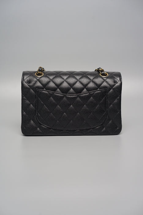 Chanel Small Double Flap in Black Caviar Ghw (Brand New)