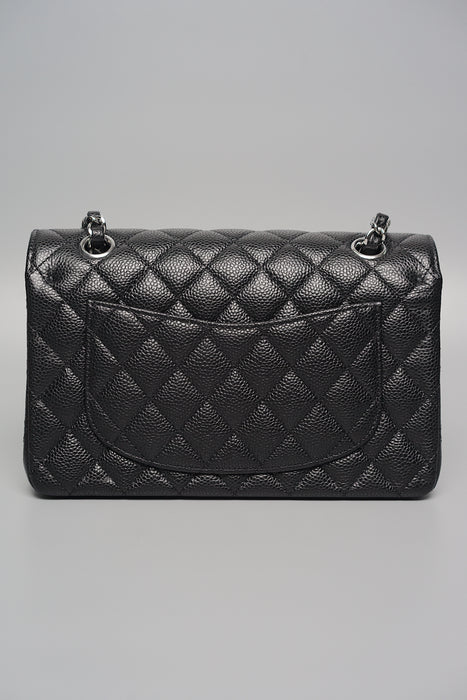 Chanel Small Double Flap in Black Caviar Shw (Brand New)