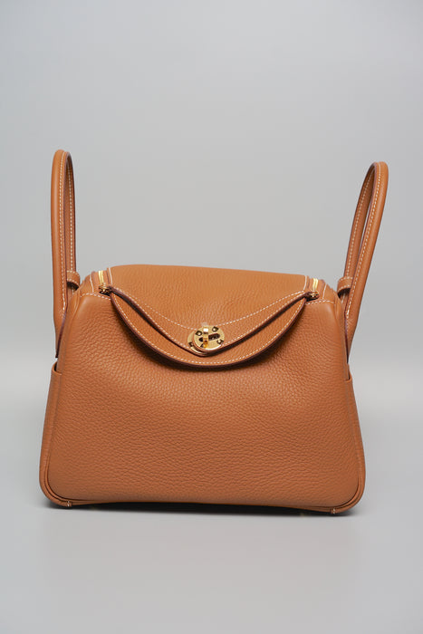 Hermes Lindy 26 in Gold Ghw (Brand new)