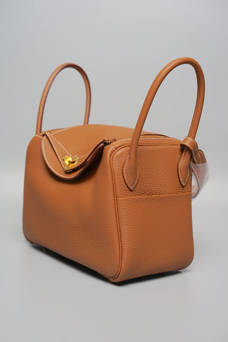 Hermes Lindy 26 in Gold Ghw (Brand new)