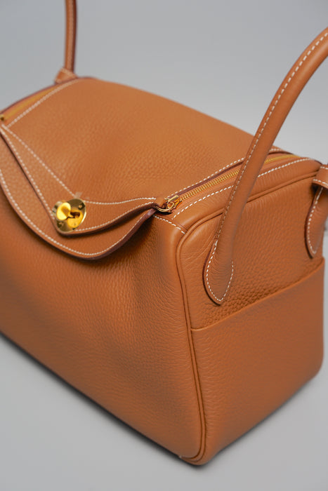 Hermes Lindy 26 in Gold Ghw (Brand new)