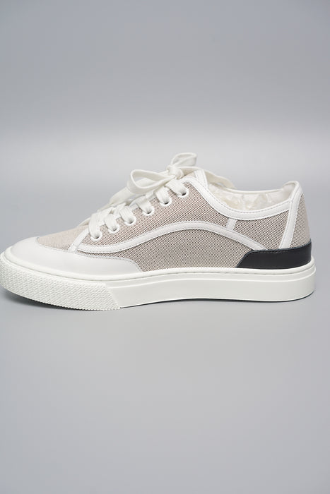 Hermes Get Toile H Sneakers Size 35 (Brand New)