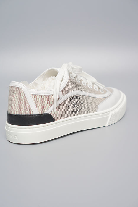 Hermes Get Toile H Sneakers Size 35 (Brand New)