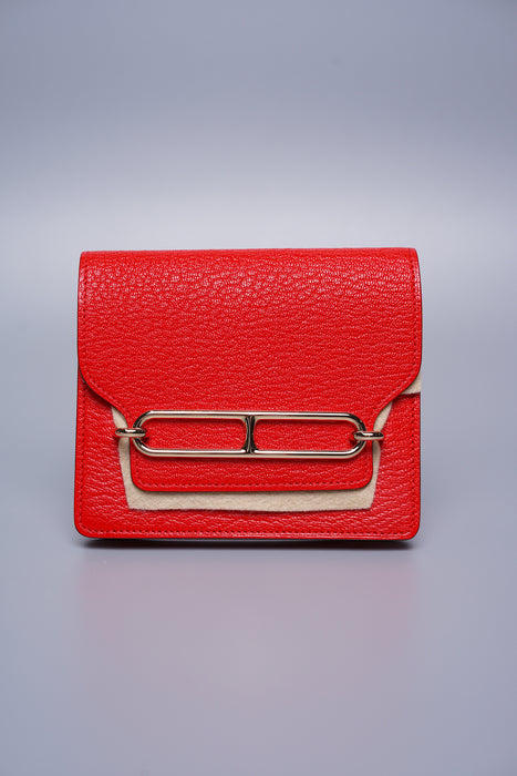 Hermes Roulis Slim in Rouge De Couer Ghw (Brand New)