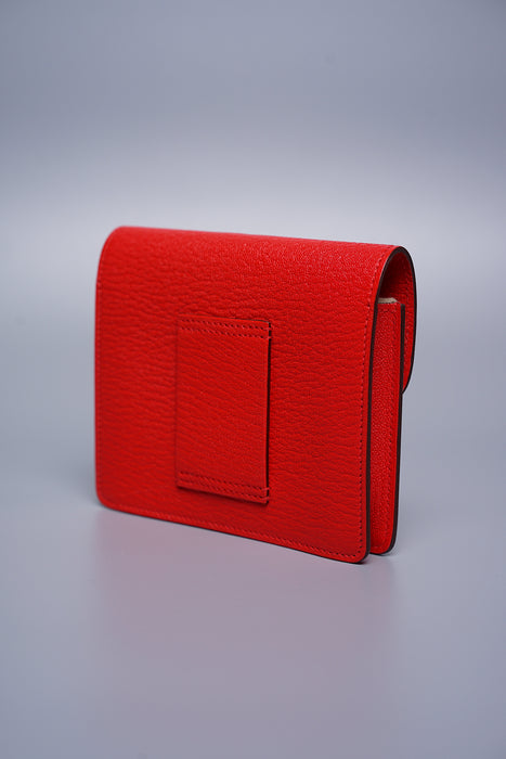 Hermes Roulis Slim in Rouge De Couer Ghw (Brand New)