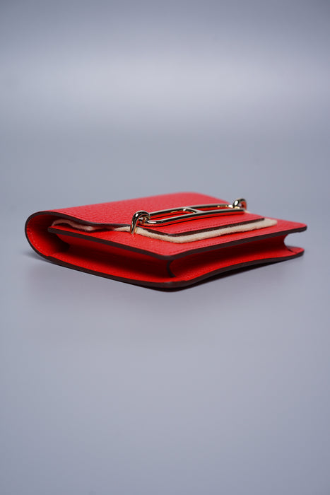 Hermes Roulis Slim in Rouge De Couer Ghw (Brand New)