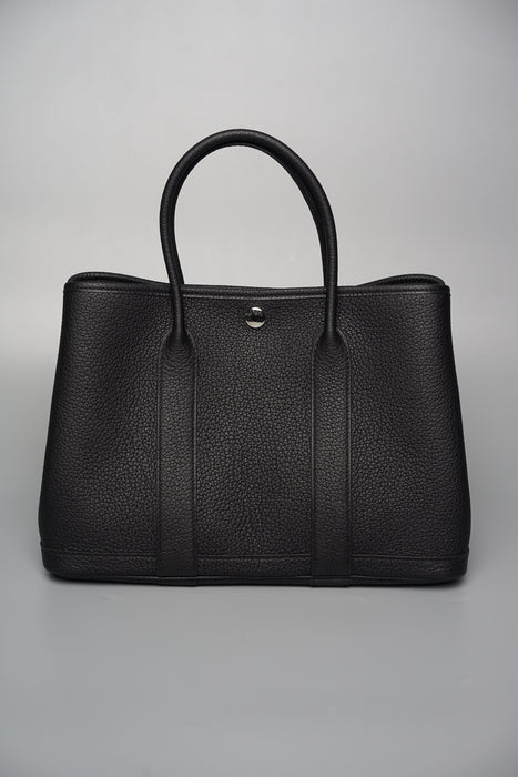 Hermes Garden Party 30 in Black (Brand New)