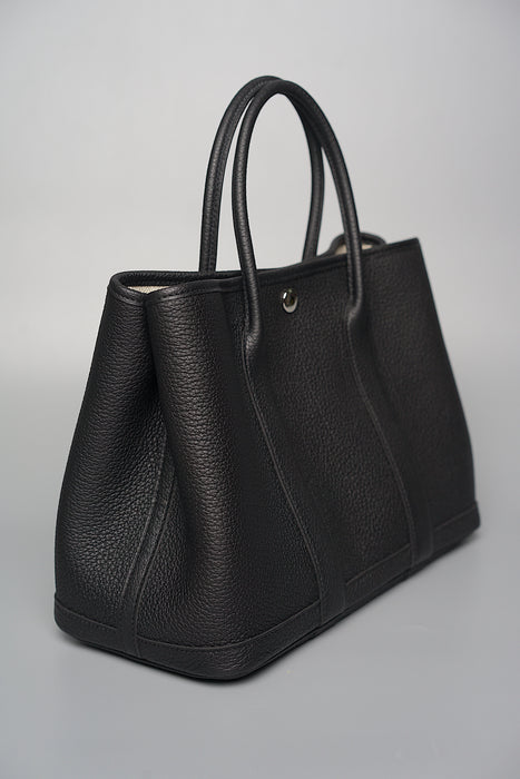 Hermes Garden Party 30 in Black (Brand New)