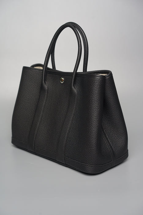 Hermes Garden Party 30 in Black (Brand New)