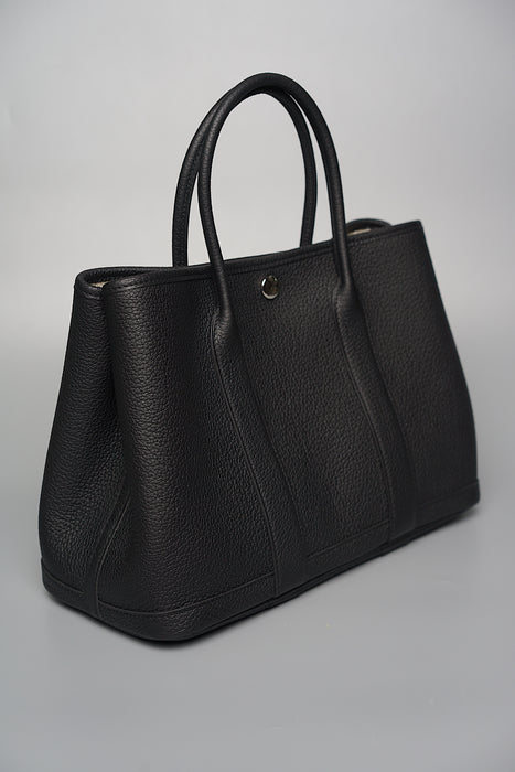 Hermes Garden Party 30 in Black (Brand New)