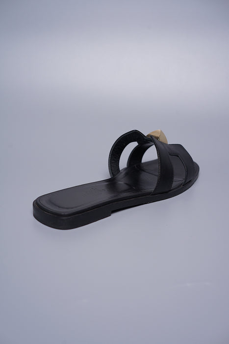 Hermes Oran Stud Sandals in Size 36