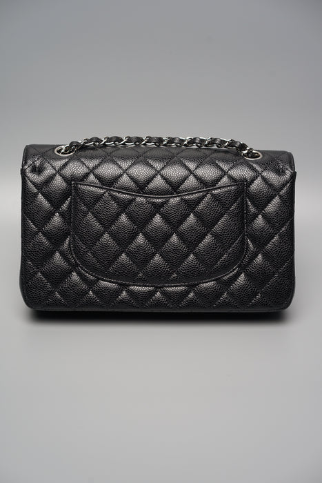 Chanel Medium Double Flap in Black Caviar (Brand New)