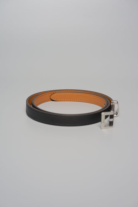 Hermes Pop H Belt Noir Phw Size 75 (Brand New)