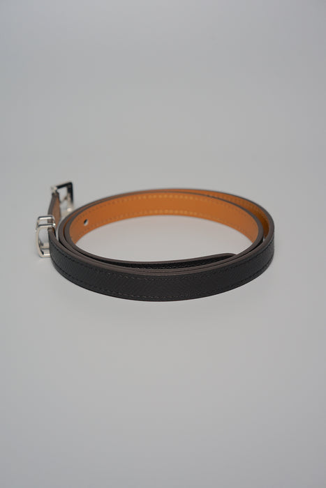 Hermes Pop H Belt Noir Phw Size 75 (Brand New)