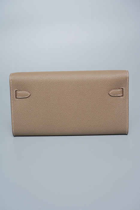 Hermes Kelly To Go in Etoupe Ghw (Brand New)