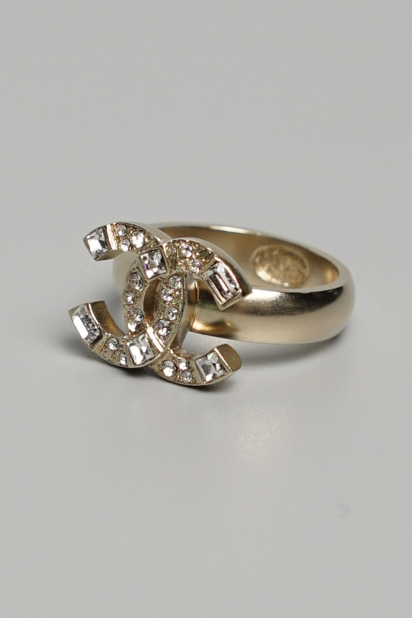 Chanel CC Logo Ring (Brand New)