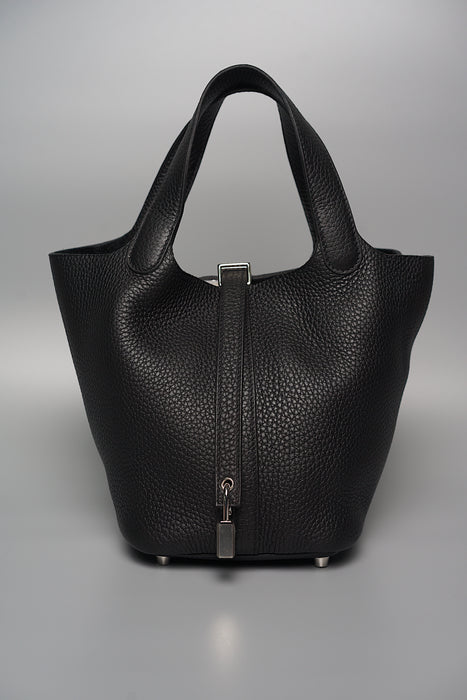 Hermes Picotin 18 Black Phw (Brand New)