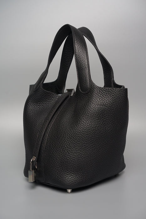 Hermes Picotin 18 Black Phw (Brand New)