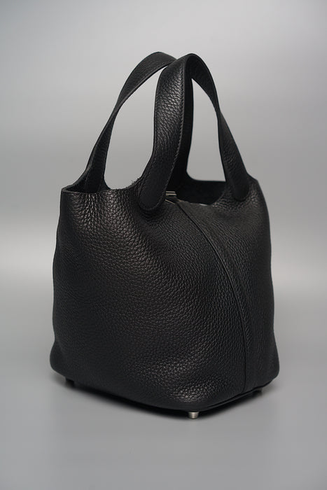 Hermes Picotin 18 Black Phw (Brand New)