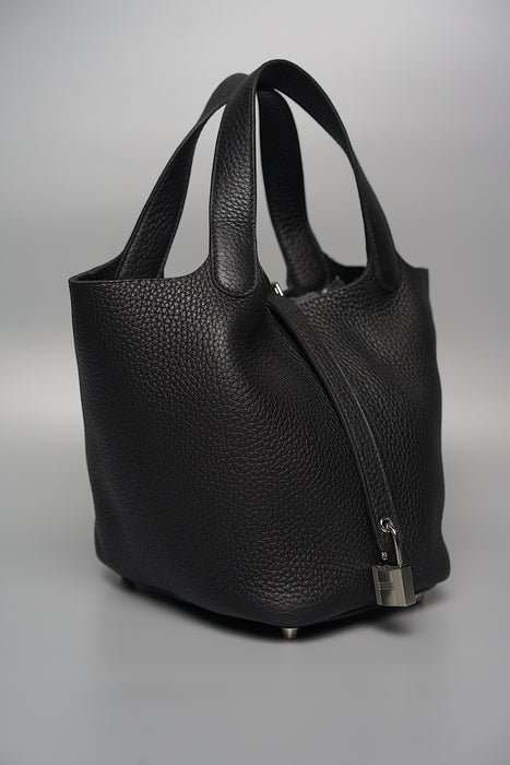 Hermes Picotin 18 Black Phw (Brand New)