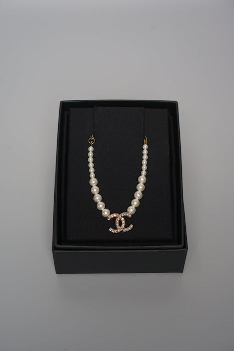 Chanel CC Pearl Necklace