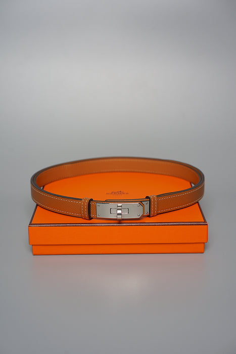 Hermes Kelly 18 Belt in Gold Phw (Brand New)