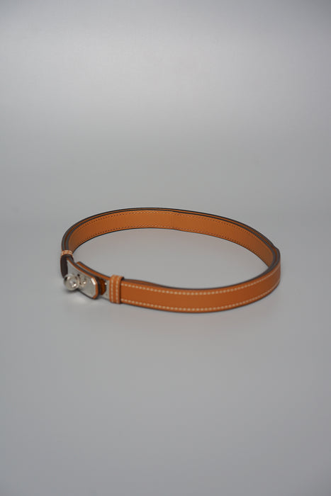 Hermes Kelly 18 Belt in Gold Phw (Brand New)