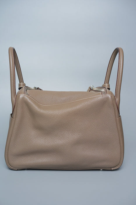 Hermes Lindy 30 in Etoupe Phw