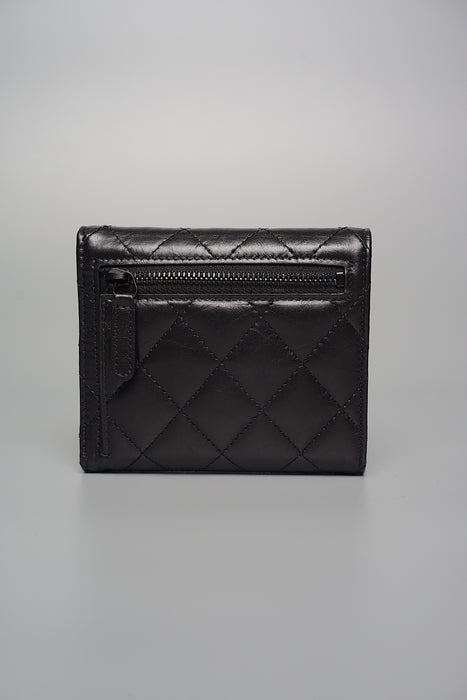 Chanel So Black Reissue 255 Compact Wallet