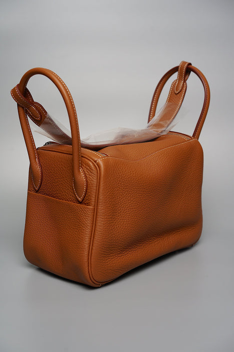 Hermes Lindy 26 in Gold Phw (Brand New)