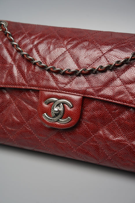 Chanel CC Crave Flap Bag in Burgundy