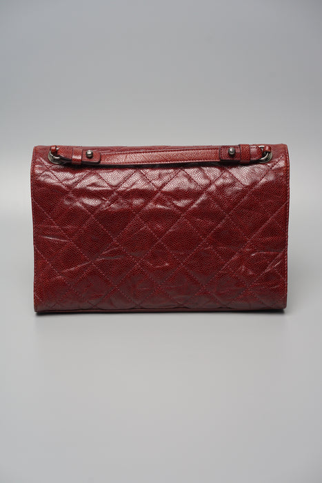 Chanel CC Crave Flap Bag in Burgundy