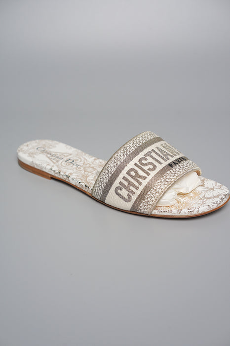 Dior Dway Slides in Size 36.5 (Brand New)