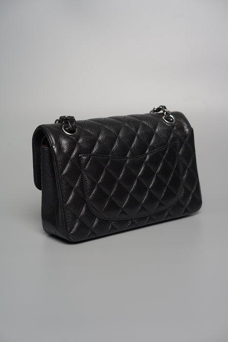 Chanel Small Double Flap in Black Caviar Shw