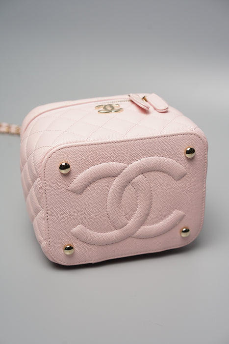 Chanel vanity case online new size