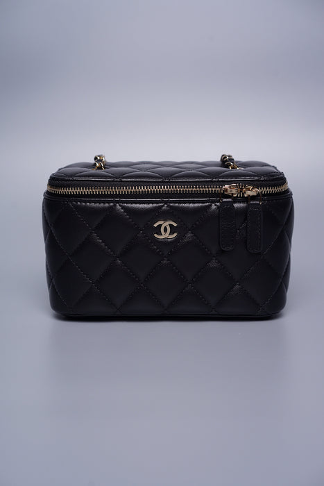 Chanel Long Vanity in Black Ghw