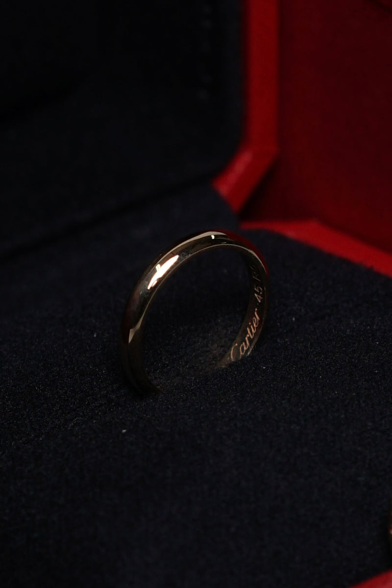 Cartier 1895 wedding ring hot sale