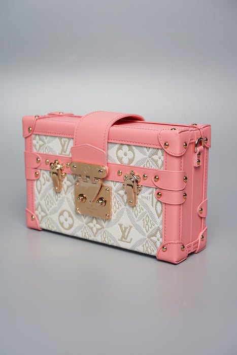Louis Vuitton Petite Malle Handbag Limited Edition Since 1854 Monogram Ja  at 1stDibs