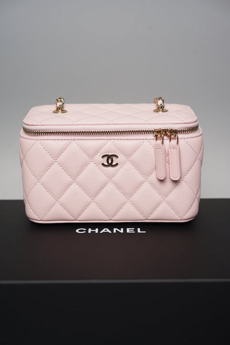 Chanel Long Vanity in Pink Caviar (Brand New)