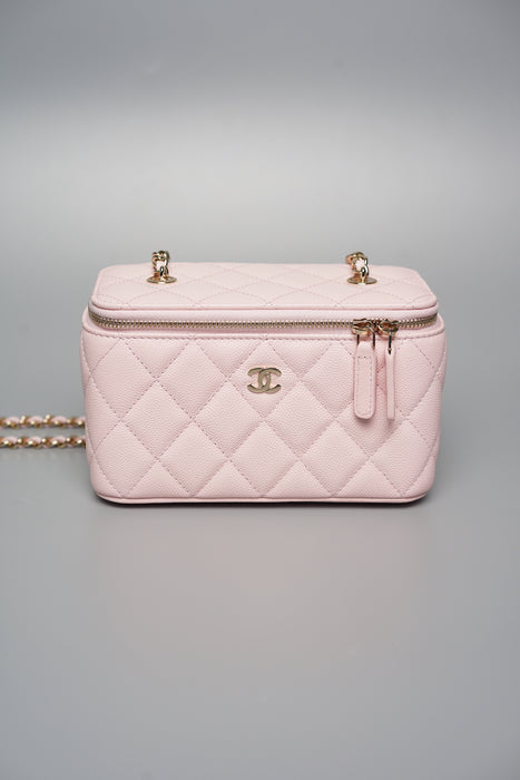 Chanel Long Vanity in Pink Caviar (Brand New)