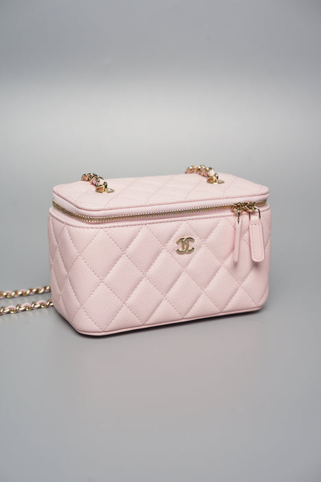 Chanel Long Vanity in Pink Caviar (Brand New)