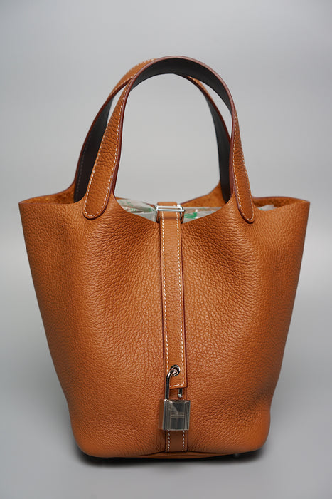 Hermes Picotin 18 in Gold Phw (Brand New)