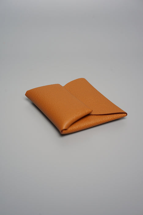 Hermes Bastia Coin Pouch in Gold (Brand New)